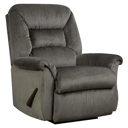 Chaise Rocker Recliner with Casual Furniture Style